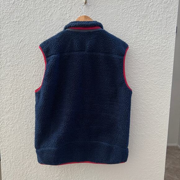 EUC Patagonia Blue Fleece Retro-X Vest - Picture 2 of 6